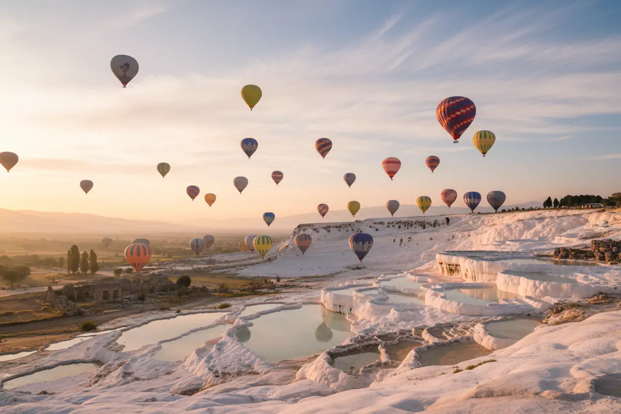 Pamukkale Gezi Rehberi: Beyaz Cennetin Eşsiz Sırları