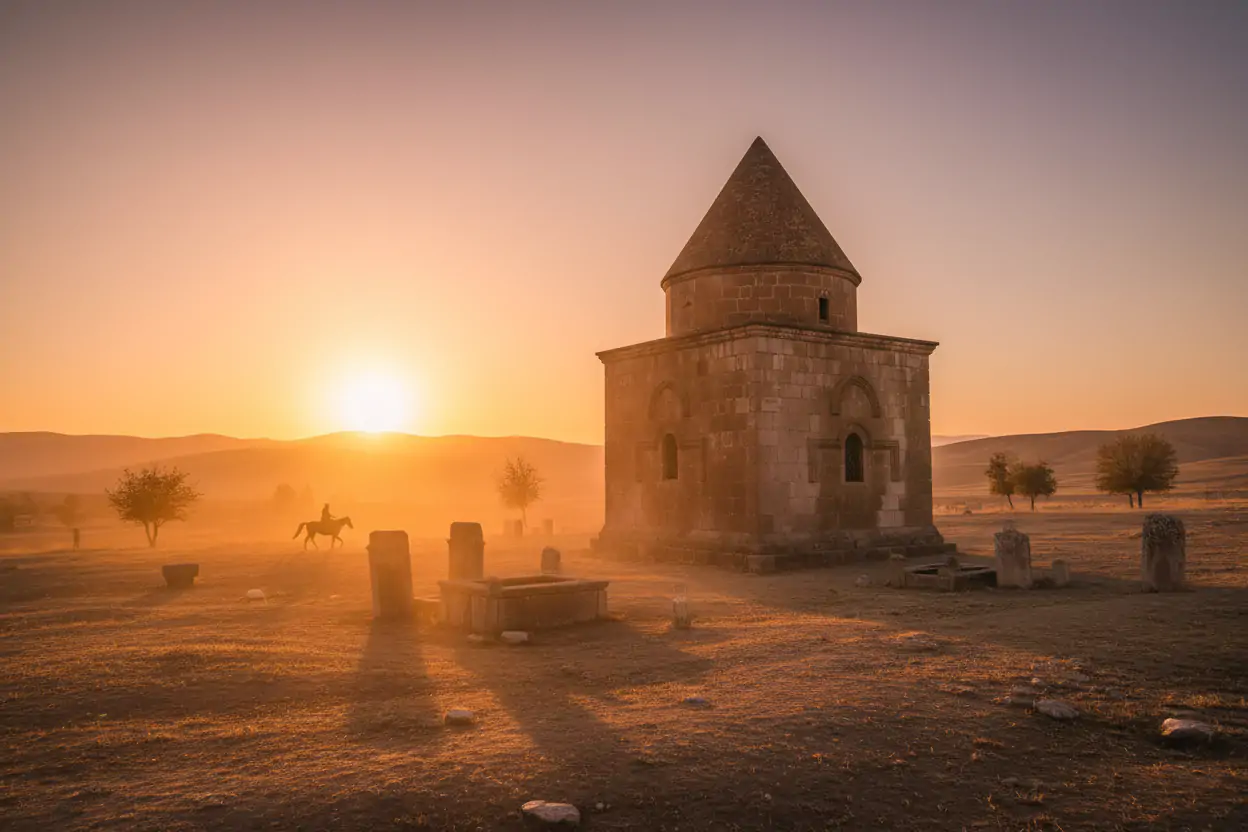 Usta Şakirt Kümbeti: Bitlis Ahlat’ın Taş Şiiri