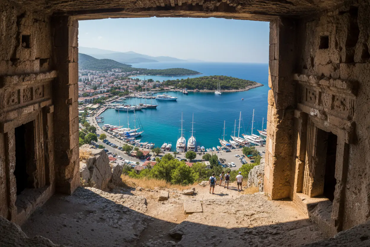 Amintas Kaya Mezarları: Fethiye’nin Göz Alıcı Tarihi
