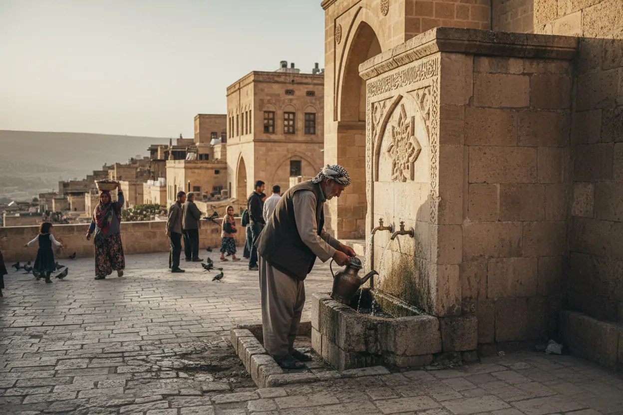 Mardin Gezilecek Yerler: Ceviz Çeşmesi’nin Tatlı Sırrı