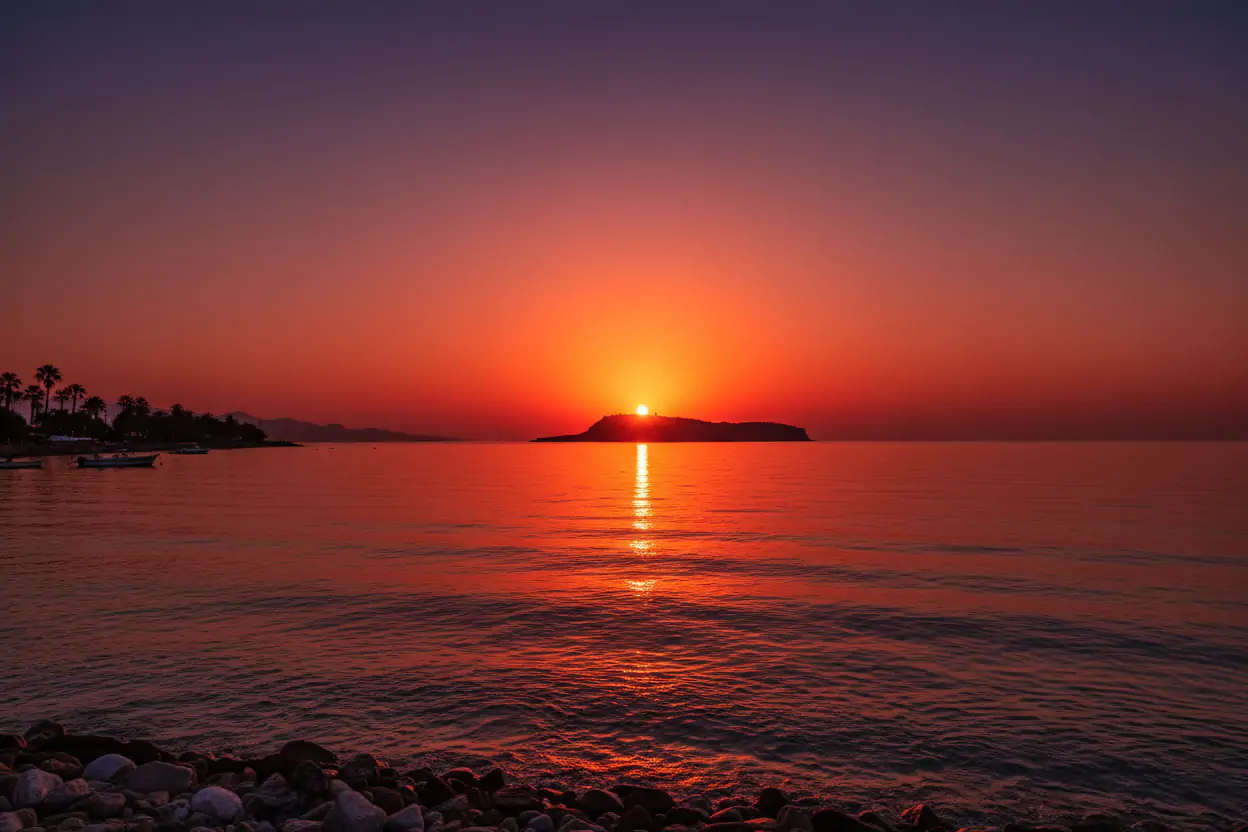 Muğla Fethiye Kızılada Gezi Rehberi: Kızıl Gün Batımı