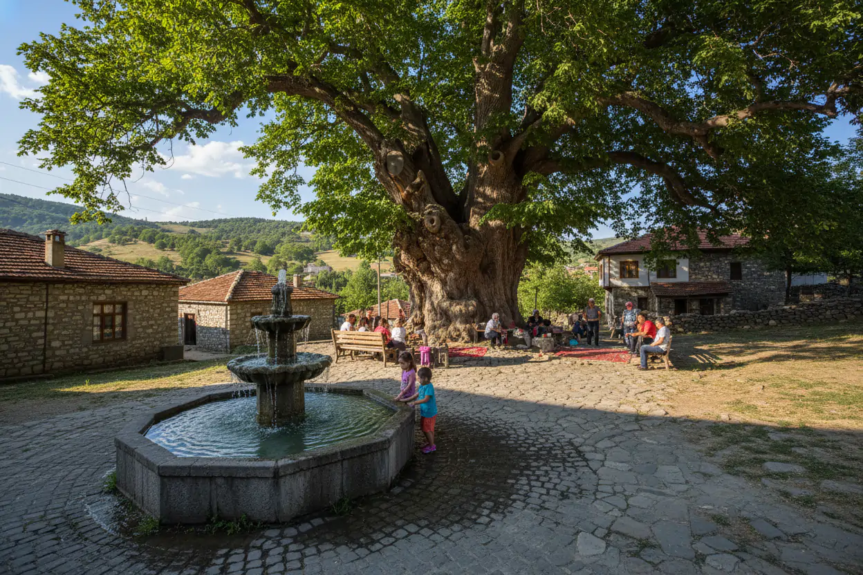 Tunceli Gezilecek Yerler: Sağman’ın Asırlık Devi Çınar