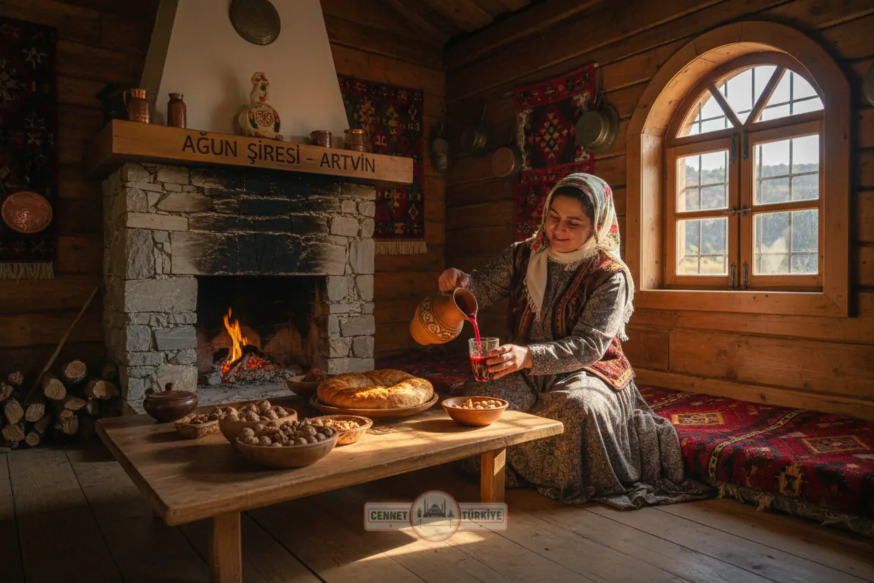 Ağun Şiresi: Artvin’in Serinleten Yöresel Lezzeti