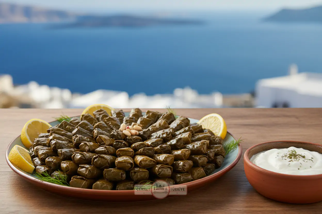 Aydın Yaprak Sarması: Ege’nin Peynirli ve Kaymaklı Sırrı