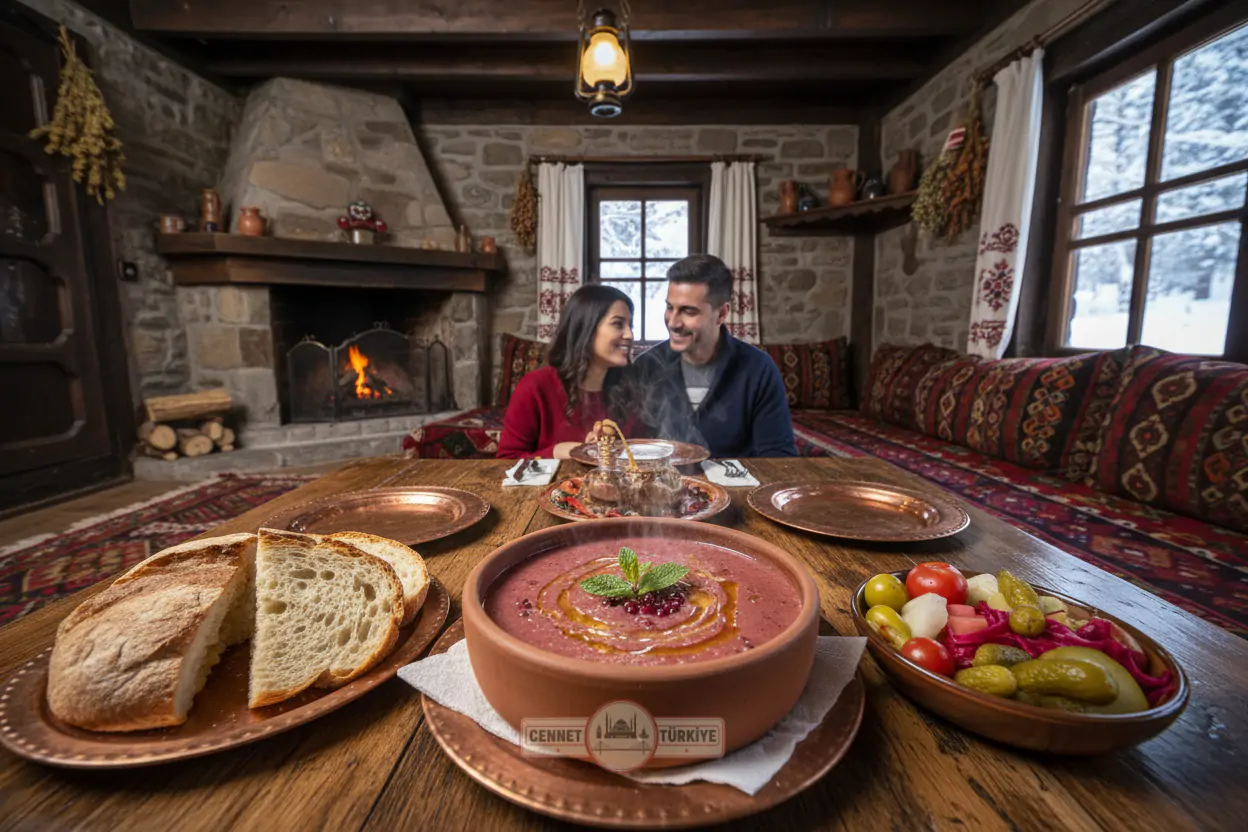 Bolu Kızılcık Tarhanası: Ormanın Kırmızı Rüyası Sofralarda