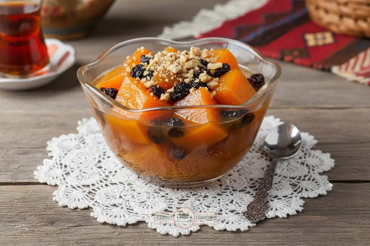 Bolu’nun Tatlı Sırrı: Üzümlü Kabak Hoşafı Tarifi
