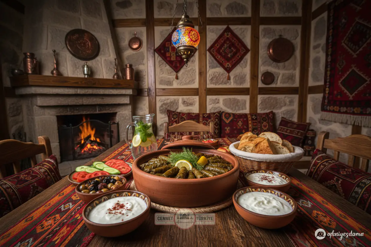 Denizli Sofrasının İncisi: Zeytinyağlı Parmak Sarma