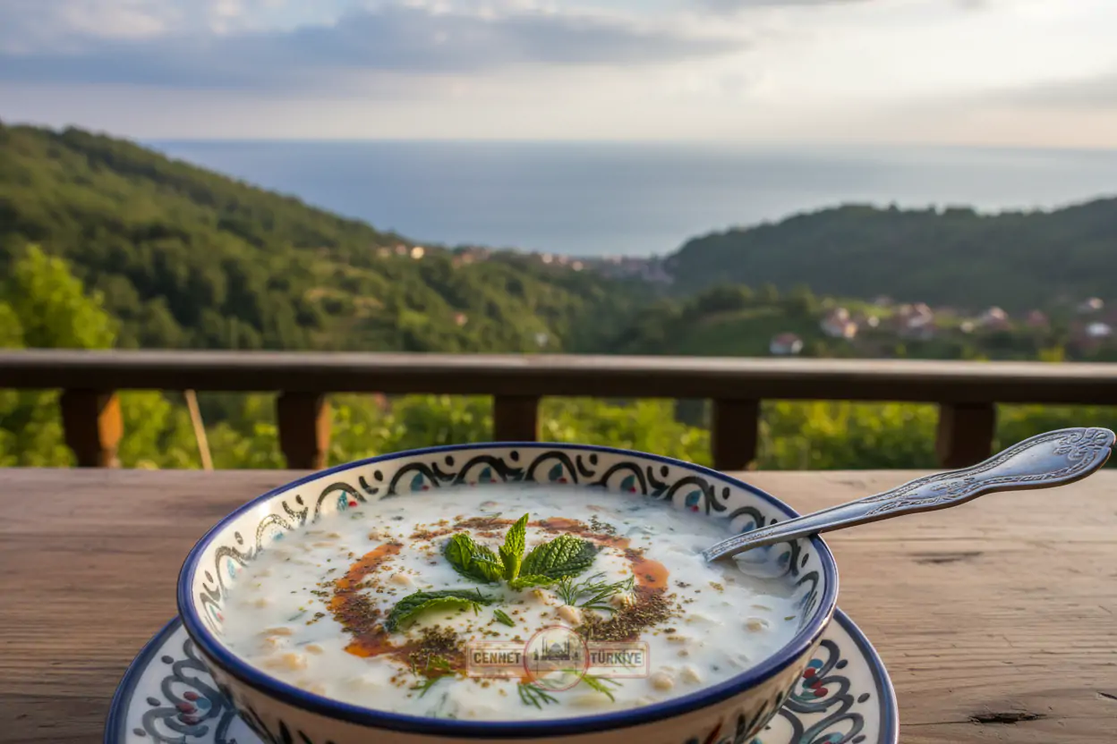 Giresun Ayranlı Çorba: Yaylaların Serin Lezzeti