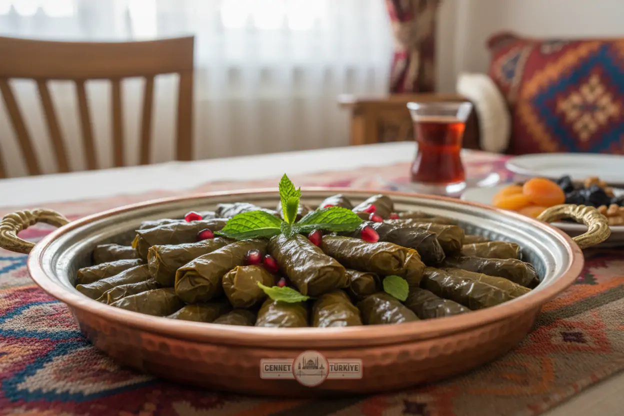 Malatya Kiraz Yaprağı Sarması: Doğanın Ekşi Lezzeti